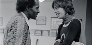 TRIBUTES POUR IN FOR ROCK AND ROLL LEGEND CHUCK AND MICK JAGGER
