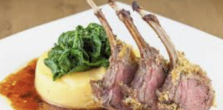 HERB CRUSTED RACK OF LAMB