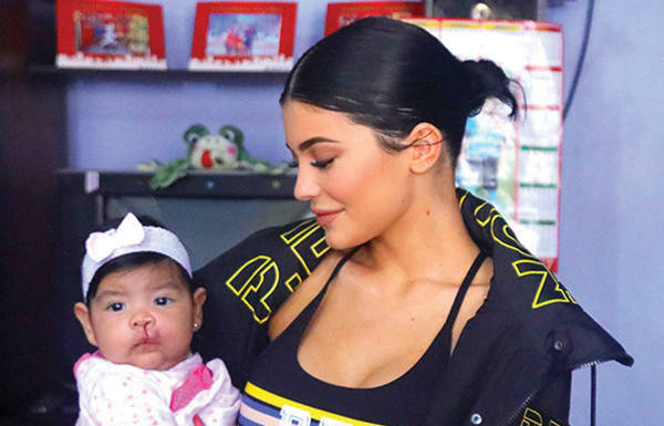 KYLIE THE PHILANTROPIST the youngest Jenner donated $1 million