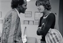 TRIBUTES POUR IN FOR ROCK AND ROLL LEGEND CHUCK AND MICK JAGGER