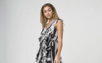 skinted maxidress