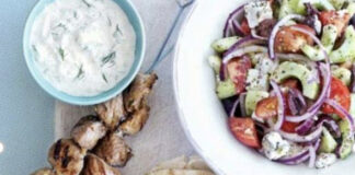 LAMB, LEMON & DILL SOUVLAKI