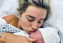 DANI FINALLY REVEALS SONS NAME