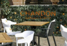 THE MITRE LAUNCH CHANDON GARDEN