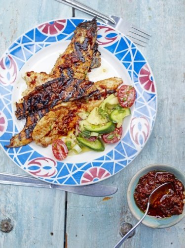 RECIPE: LEMON SOLE WITH CHIPOTLE & ANCHO CHILLI RECADO