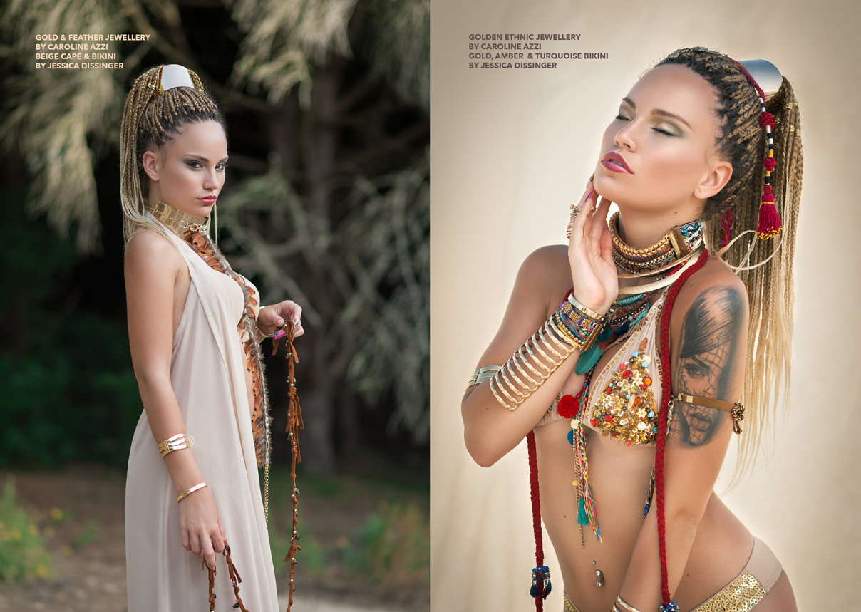 caroline azzi fashion shoot