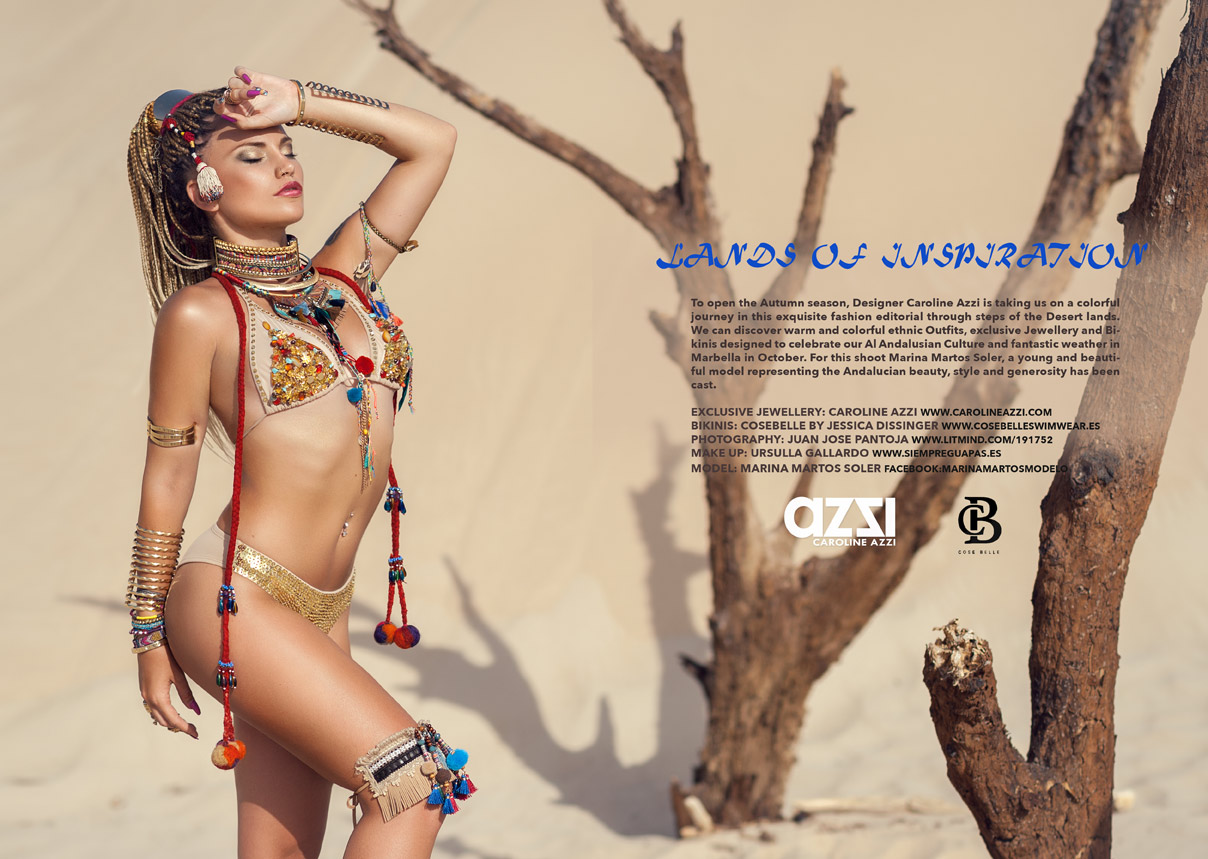 caroline azzi fashion shoot