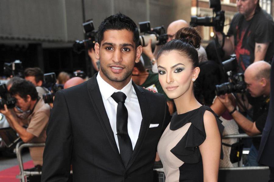 AMIR KHAN & ANTHONY JOSHUA KISS AND MAKE UP