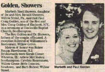 WEDDING ANNOUNCEMENTS REVEAL COUPLES’ ODD NAME PAIRINGS