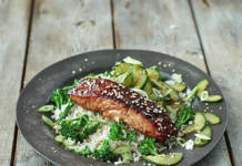 STICKY ASIAN STYLE SALMON